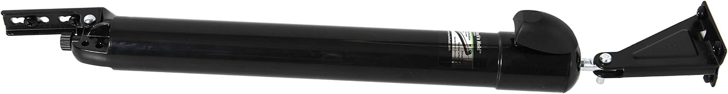 Touch 'n Hold Smooth Door Closer - Single Kit (Cranberry) - Standard-Duty Door Closer with Touch-Button Hold Open Feature & Smooth Closing Motion – for (Medium & Lightweight) Storm, Screen Doors.