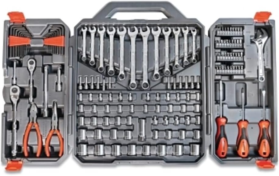 Crescent 150 Piece 1/4" and 3/8" Drive 6 Point SAE/Metric Professional Tool Set - CTK150
