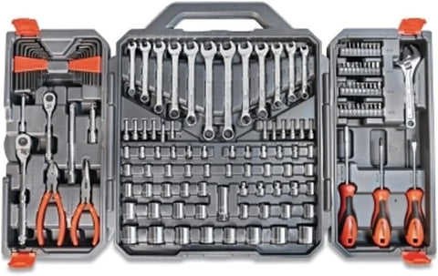 Crescent 150 Piece 1/4" and 3/8" Drive 6 Point SAE/Metric Professional Tool Set - CTK150