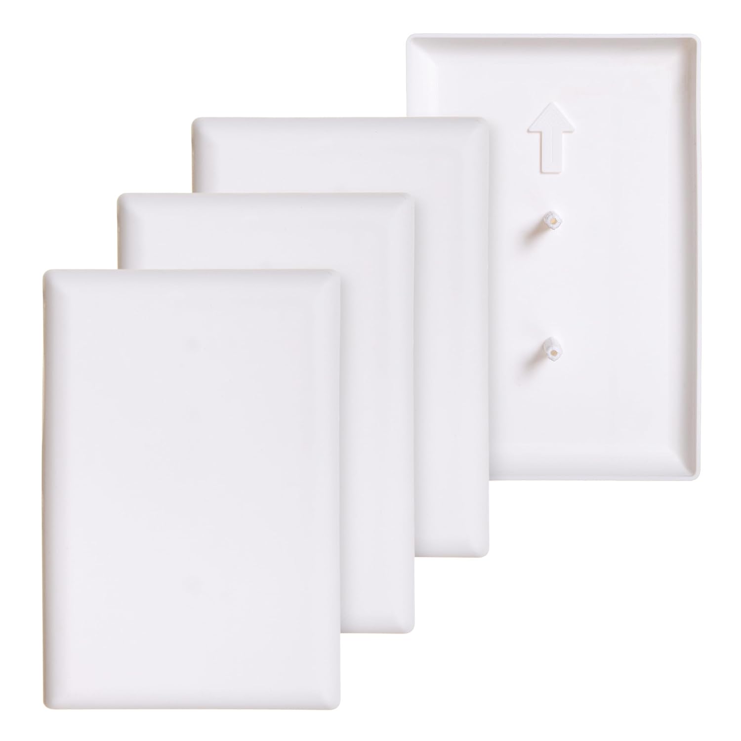Dreambaby CoverPlug Paintable Outlet Plug Cover for Baby Safety -Electrical Wall Plate Socket Guard Protector (4 Pack)
