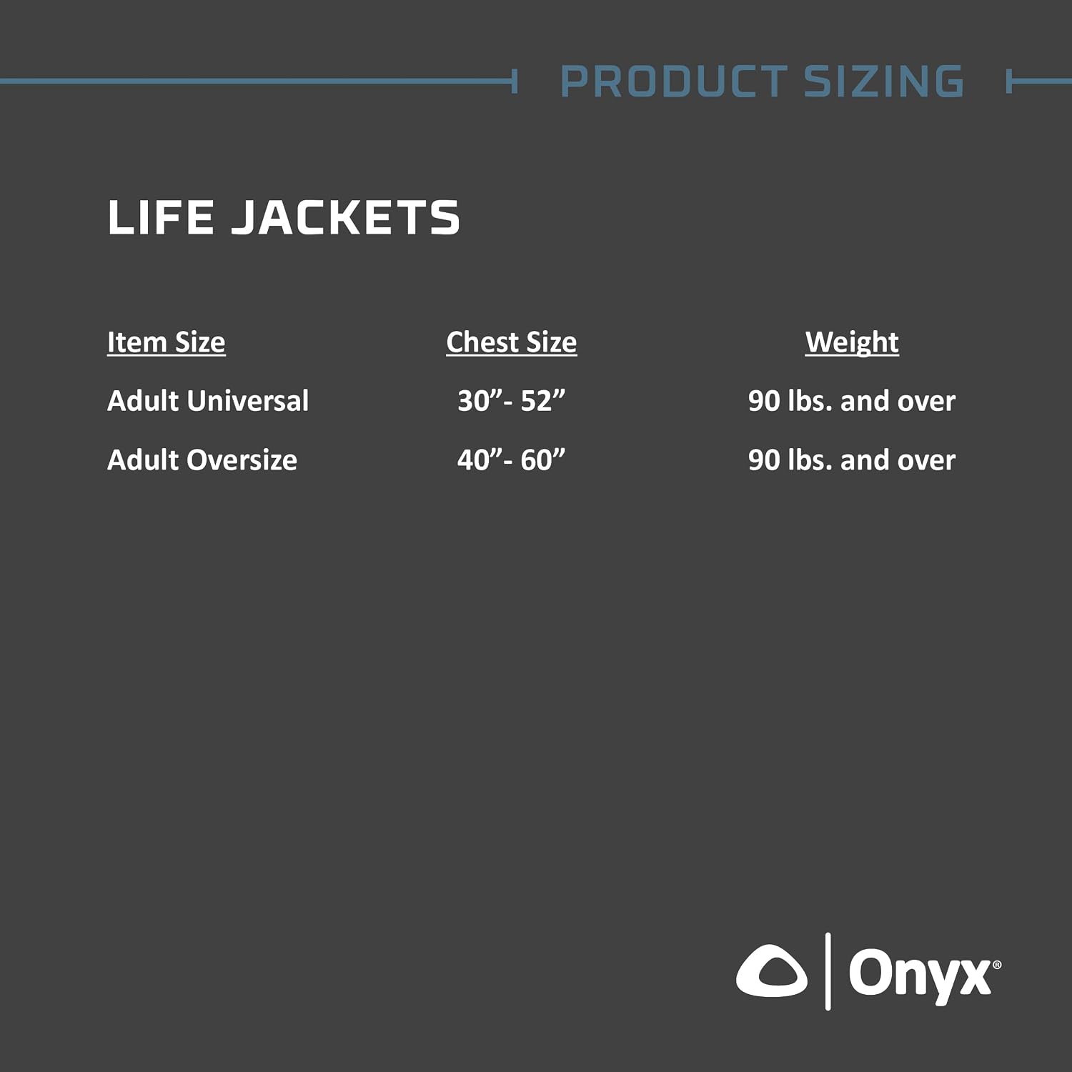 Onyx General Purpose Coast Guard Approved Boating Life Jacket