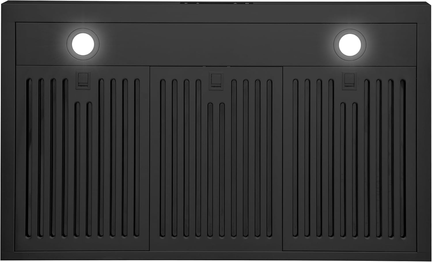 36 in. Haven Coll 500 CFM Ducted Under Cabinet Range Hood, LED, Matte Black