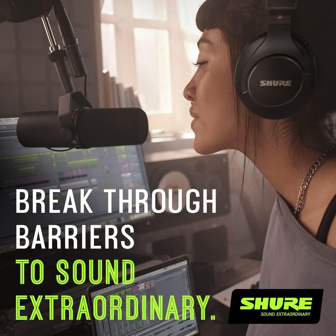 Shure SM7B Dynamic Vocal Microphone for Podcasting & Streaming