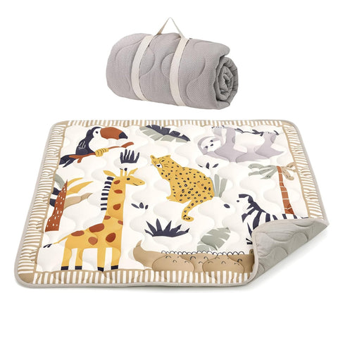 Momcozy Baby Play Mat for Floor, 50"x50" Thickened Playpen Mat