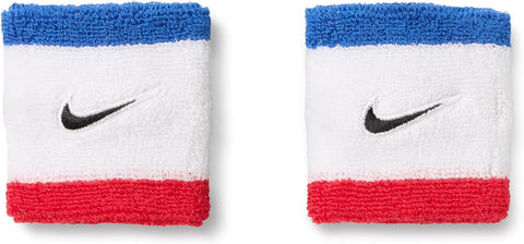 Nike Unisex Adult Swoosh Classic Wristband 2 Pack