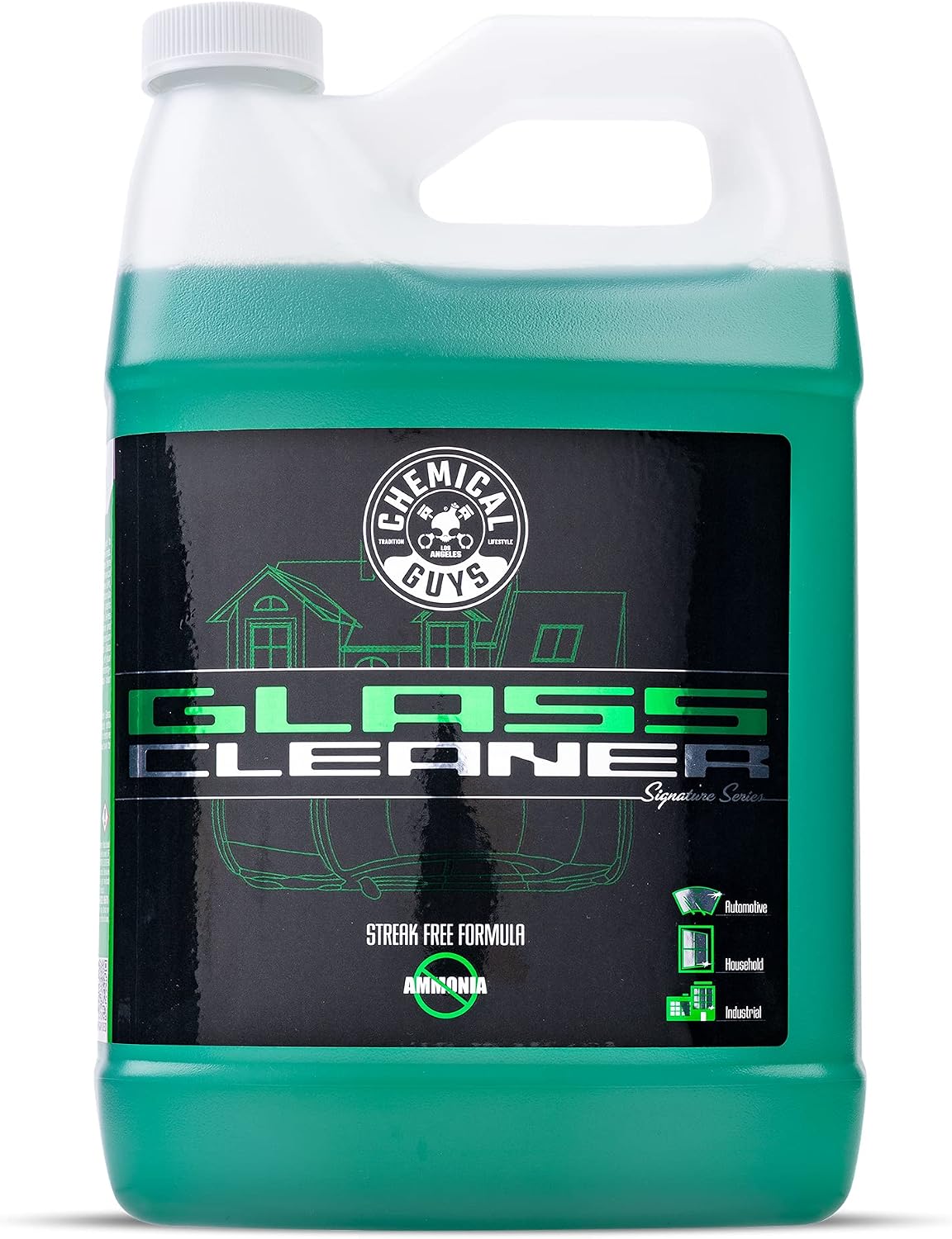 Chemical Guys, Signature Series Glass & Window Cleaner, Tint Safe, 1 Gallon
