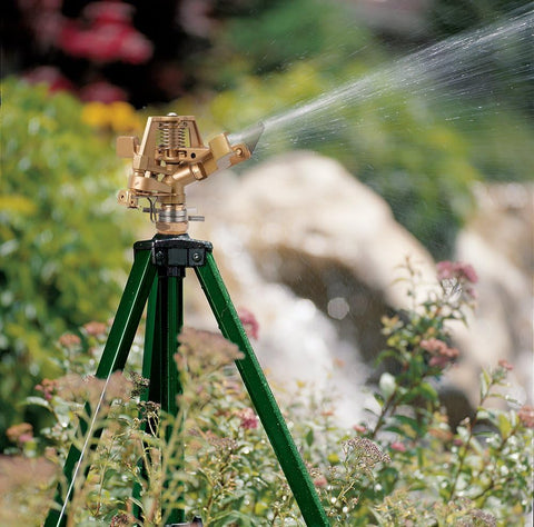 Orbit Tripod Zinc Impact Sprinkler, Adjustable Height - 56667