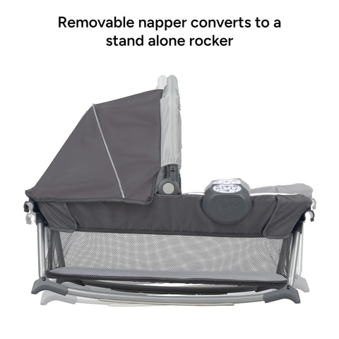 Baby Trend Simply Smart Nursery Center Playard, Dash Pink