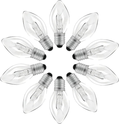 Original Flea Trap Light Bulbs Replacement, 7W, 10 Pack