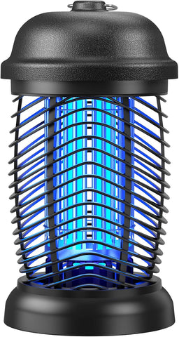 Upgraded Bug Zapper Outdoor, 4200V Electric Mosquito Zapper, Fly Zapper Indoor Fly Traps for Patio & Backyard, 1/2 Acre Coverage