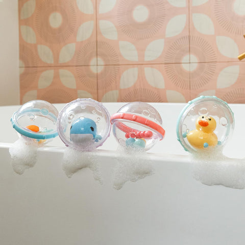 Munchkin® Float & Play Bubbles™ Baby and Toddler Bath Toy, 4 Count