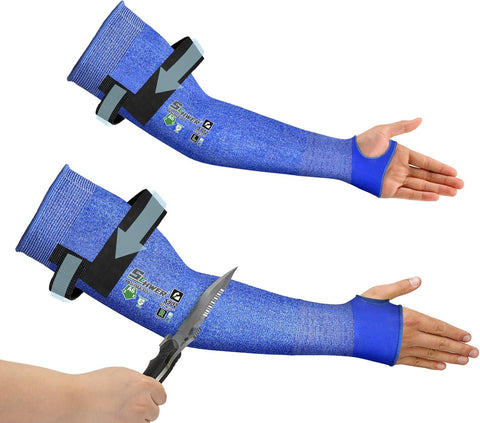 Schwer 20 Pairs 18in A6 Cut Resistant Arm Sleeves for Gardening, S902