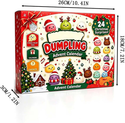 Christmas Squishies Advent Calendar 24-Day Countdown Xmas 2026
