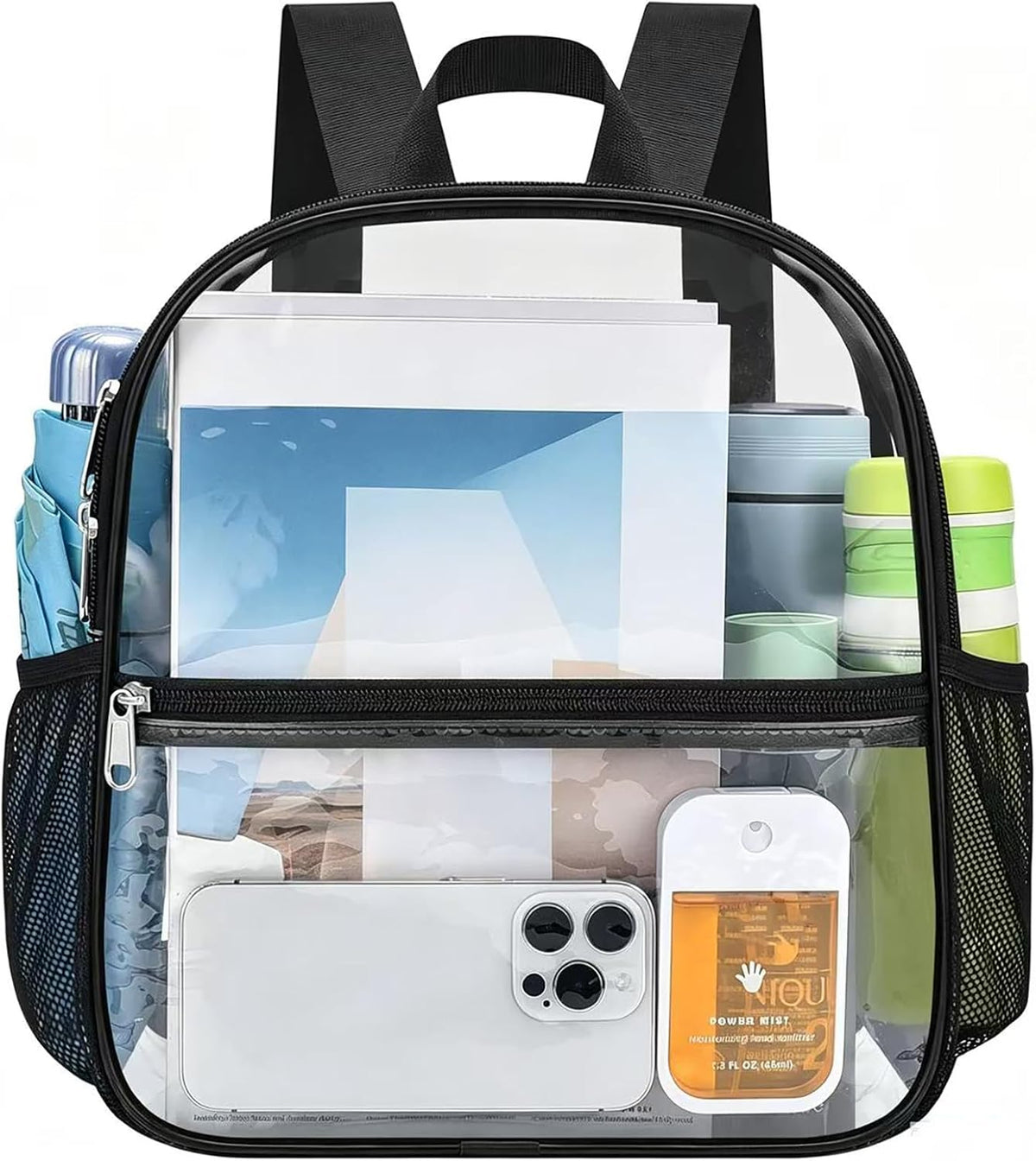Clear Backpack for Stadium Events Clear Bag for Concets School festivals