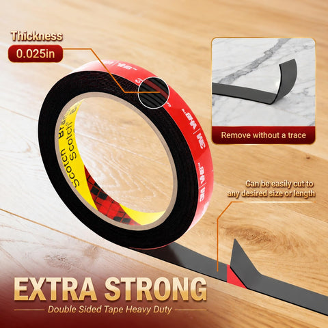 Ohayooz Extra Strong Double Sided Tape Heavy Duty 10FT
