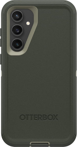 OtterBox Galaxy S23 FE (Only) - Defender Series Case - Lichen the Trek (Green) - Case Only - Rugged & Durable - with Port Protection - Non-Retail Packaging