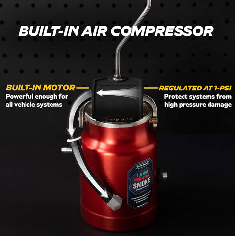 AutoLine Pro Shop Series Plus Smoke Machine - EVAP Leak Tester +Air Pump