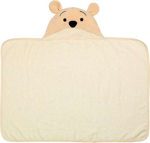 Lambs & Ivy Disney Baby Winnie the Pooh Tan Cotton Hooded Baby Bath Towel