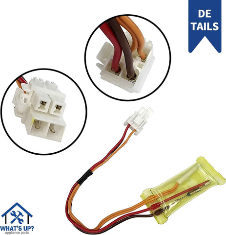 What's Up? 6615JB2005C Refrigerator Thermistor Defrost Sensor for LG Refrigerators Replaces 1268258 6615JB2005A AH3529338 EA3529338 PS3529338