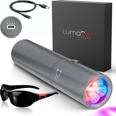 FSA-HSA Handheld Red Light Therapy for Body, Blue & NIR Infrared