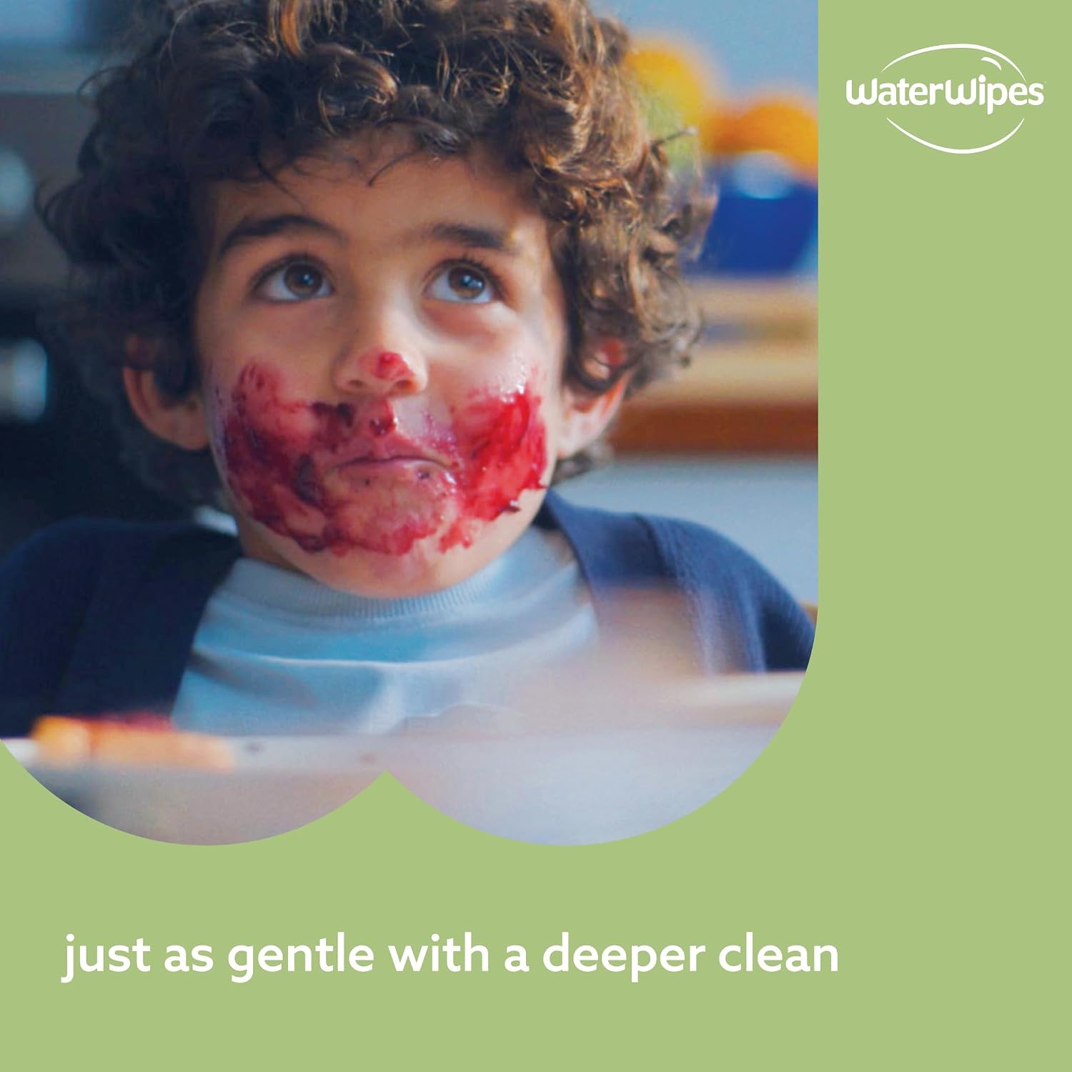 WaterWipes Sensitive+ Baby & Toddler Wipes, 3-In-1 Cleans, Cares, Protects, 99.9% Water, Textured Clean, Unscented & Hypoallergenic, 60 Count (1 Pack)