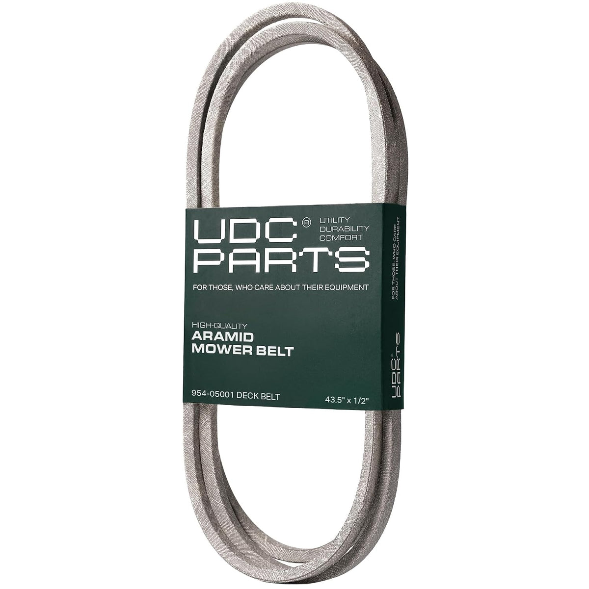 UDC Parts 954-05001 Deck Belt Replacement for Troy Bilt TB30R, 1/2" x 43.5"