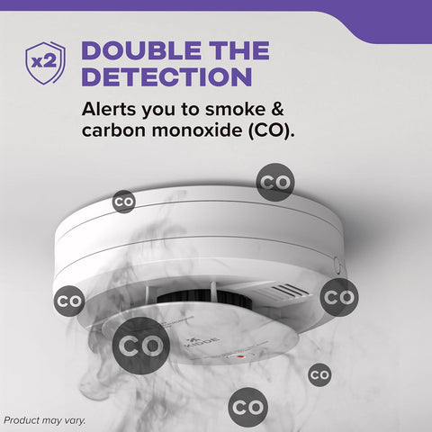 Kidde Smoke & Carbon Monoxide Detector, 10-Year Battery, 30CUD10, 1 Pack