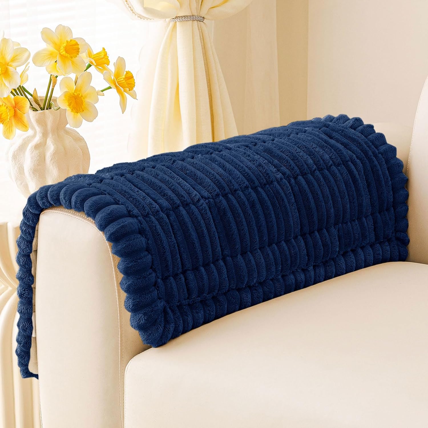 Smiry Couch Cover for Dogs, Non Slip Washable Sofa Protector for Pets