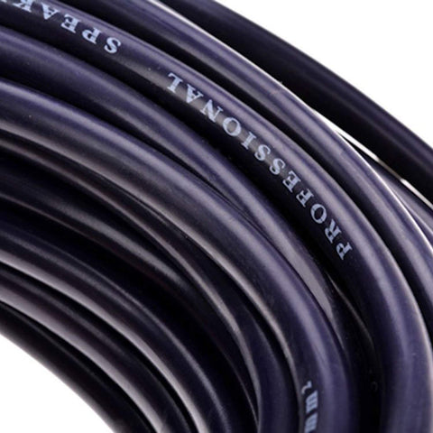 2 Pack 50 Feet Speakon to Speakon Cable 12 Gauge 2 Conductor Twist Lock
