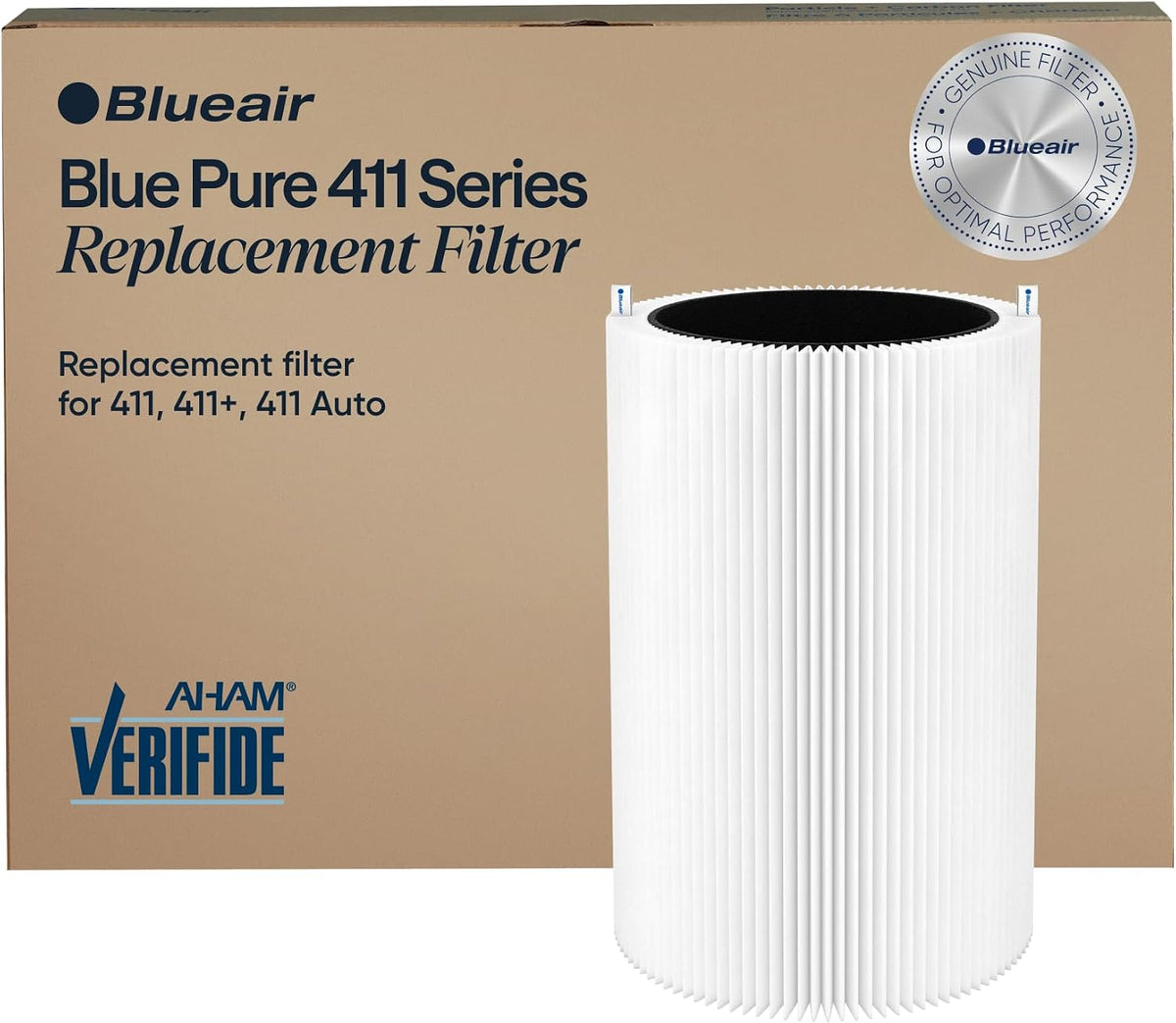 BLUEAIR Genuine 411 Series Air Purifier Replacement Filter, Everyday