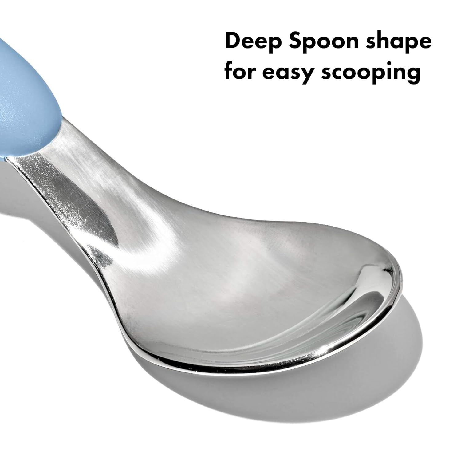 OXO Tot On-the-Go Fork and Spoon Set, Dusk