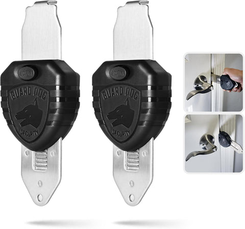 Guard Dog Security Blocklock Portable Door Lock, Hotel Door Locks for Travelers Security, Tough, Durable, Apartment Door Security, Home Security, Travel Essentials, Easy to Use