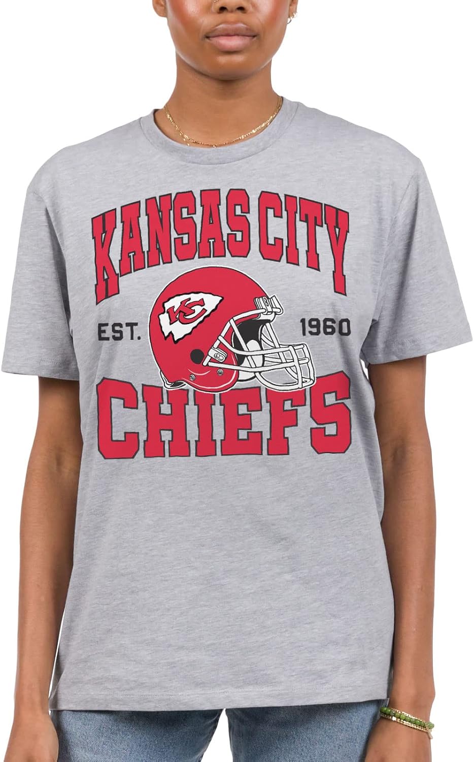 Junk Food Clothing x NFL - Championship Drive - Short Sleeve Fan Shirt for Men and Women - Officially Licensed NFL Apparel