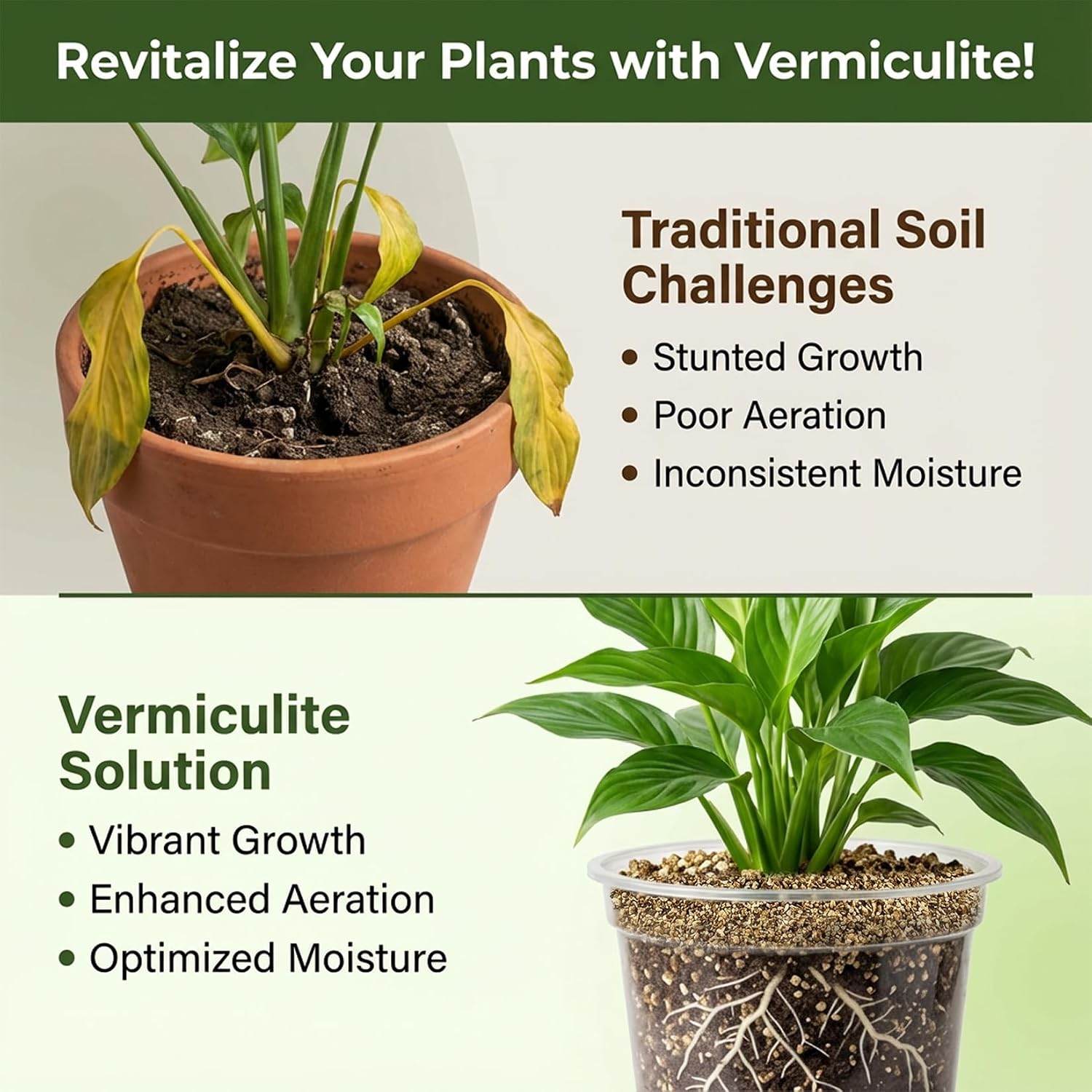 Sukh 29oz Organic Vermiculite for Plants - Gardening & Potting Supplies