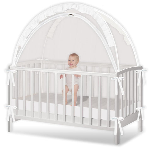 Crib Tent - Crib Net to Keep Baby in, Stop Baby from Climbing Out of Crib