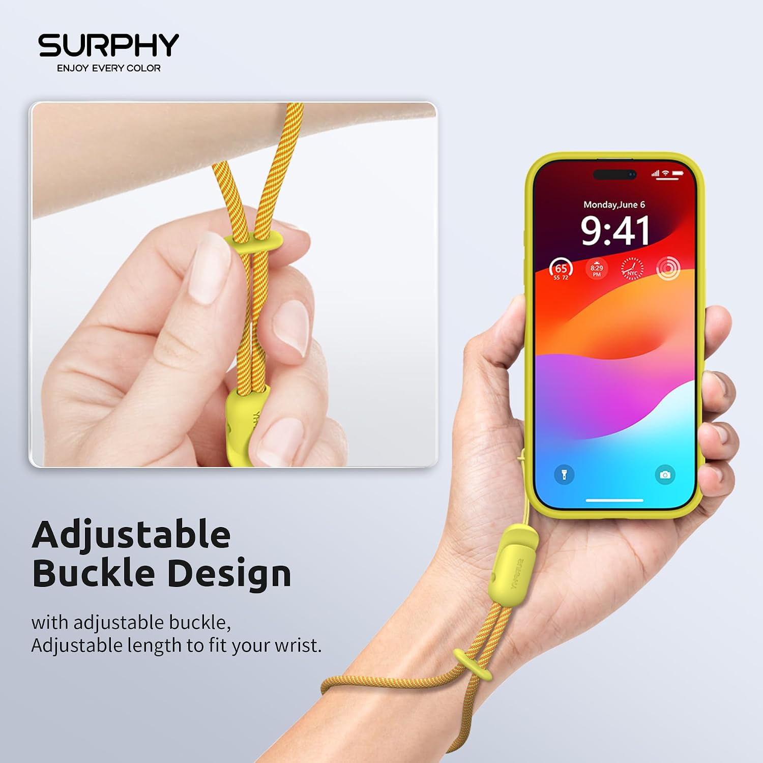 SURPHY 2 Pack Phone Lanyard, Phone Wrist Strap for Case, Camera Wrist Strap