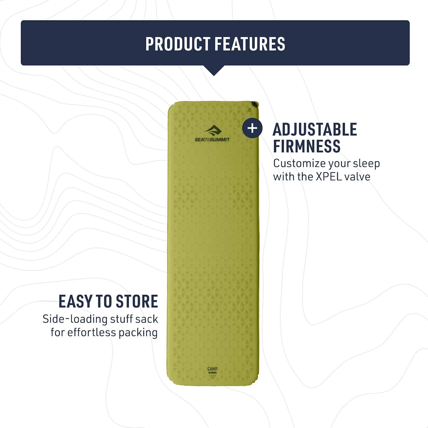 Sea to Summit Camp Plus SI Sleeping Mat, Tapered/Regular