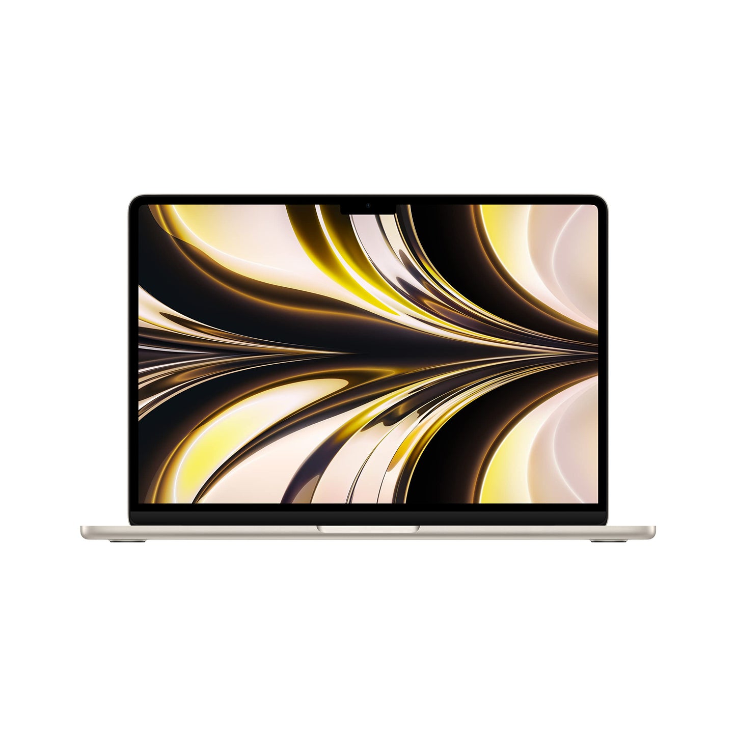 Apple 2022 MacBook Air Laptop with M2 chip: 13.6-inch Liquid Retina Display, 8GB RAM, 512GB SSD Storage, Backlit Keyboard, 1080p FaceTime HD Camera. Works with iPhone and iPad; Starlight