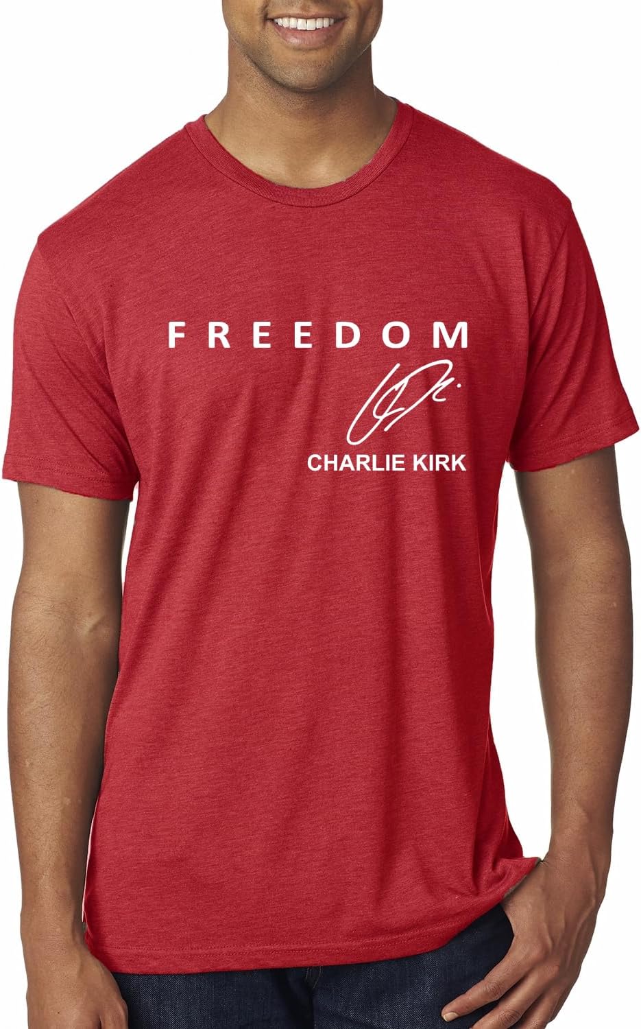 Signature Charlie Kirk Shirt, Christian Conservative Tee for Men Women