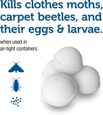 Enoz para Moth Balls, 4 Ounce (Pack of 6)