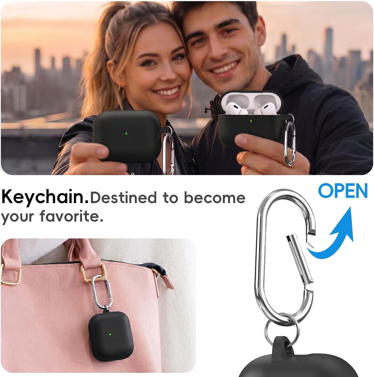 for AirPods Pro 3 Case with Cleaner Kit