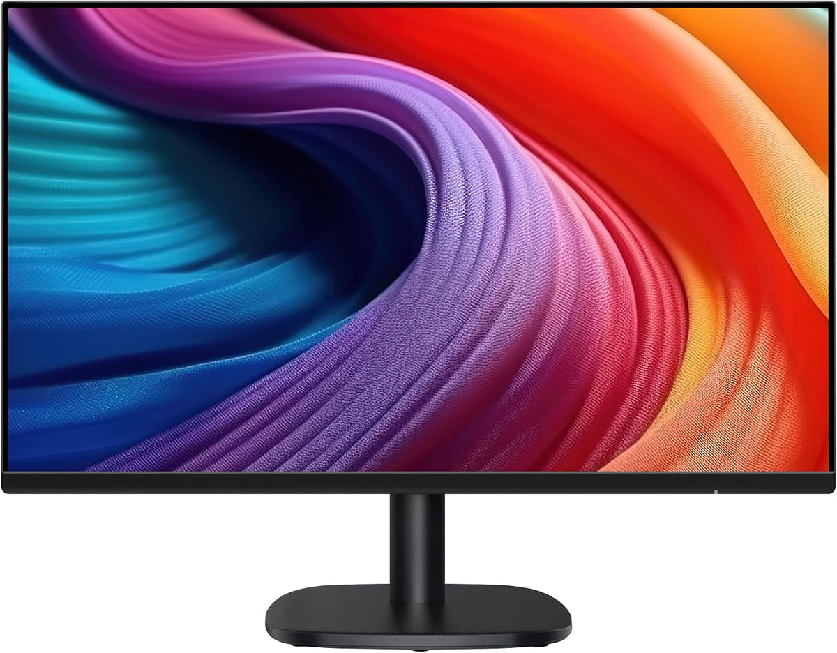 Amazon Basics 24 Inch (23.8 inch viewable) Monitor, FHD 1080P, Max 100Hz, VESA Compatible, Built-in Speakers, Black