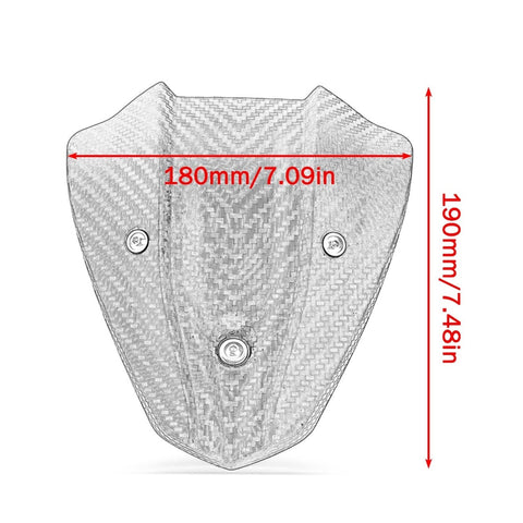 jiningxunjun Compatible with 390 Duke 390Duke Motorcycle Front Windshield Windscreen Airflow Wind Deflector Duke390 2017 2018 2019 2020 2021 2022 2023, Lavender