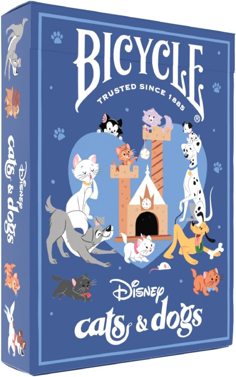 Bicycle Disney Cats and Dogs Playing Cards Lady Tramp Chesire 1 Deck