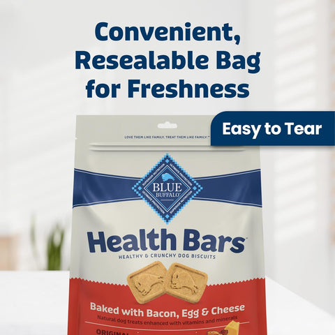 Blue Buffalo Health Bars Variety Pack Dog Biscuits, 16 oz