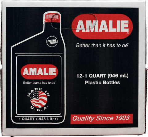AMALIE Ford Type F Automatic Transmission Fluid (160-62836-56) 1 Quart Bottle, Pack of 12 | Made in USA