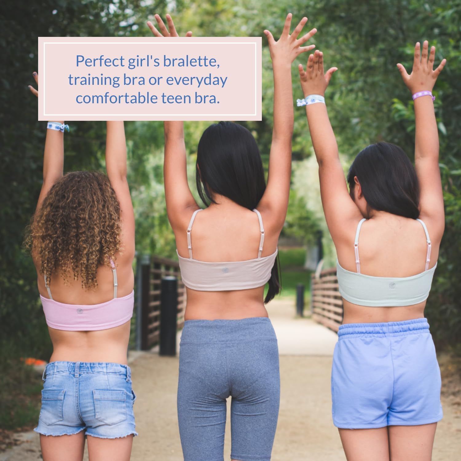 Bleuet Bleum Girls Reversible Training Bra