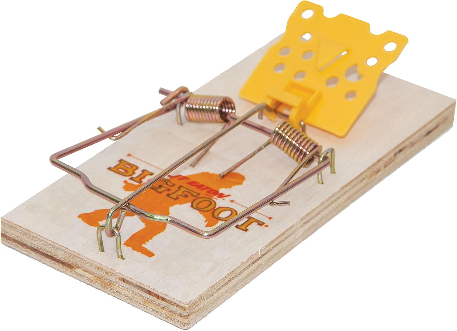 BIGFOOT Rat Size Snap Trap with Expanded Trigger – Heavy-Duty Wooden Rat Trap with Adjustable Sensitivity for Effective Rodent Control