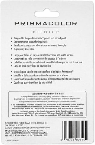 Prismacolor Premier Pencil Sharpener - Writing, Drawing, Sketching, Art Supplies