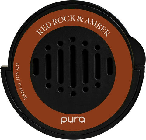 Pura Car Scent Refill, Red Rock & Amber